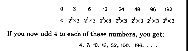 Series of numbers